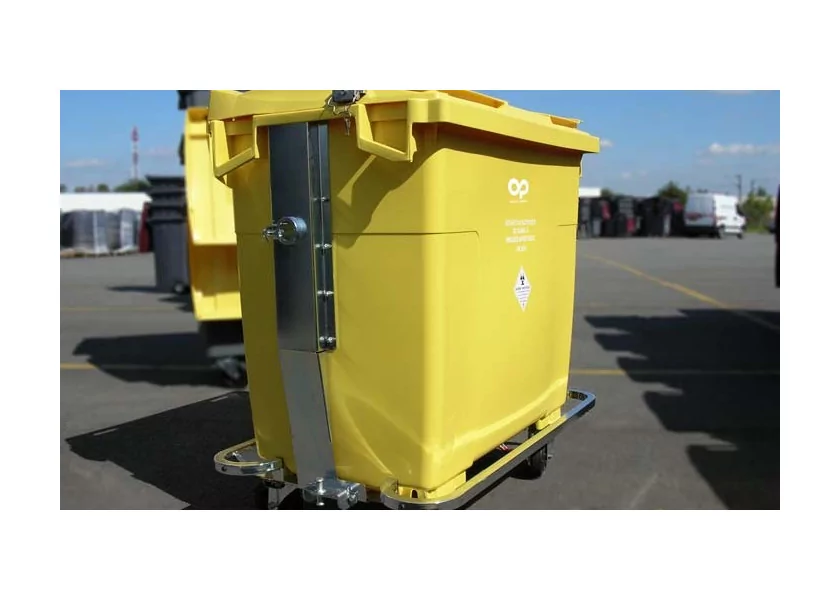 Conteneur à déchets DASRI 660 Litres