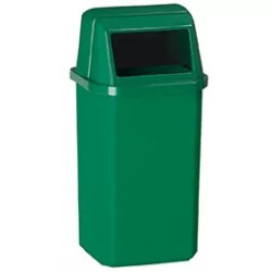 Corbeille 23L PROXIMI murale plastique vert