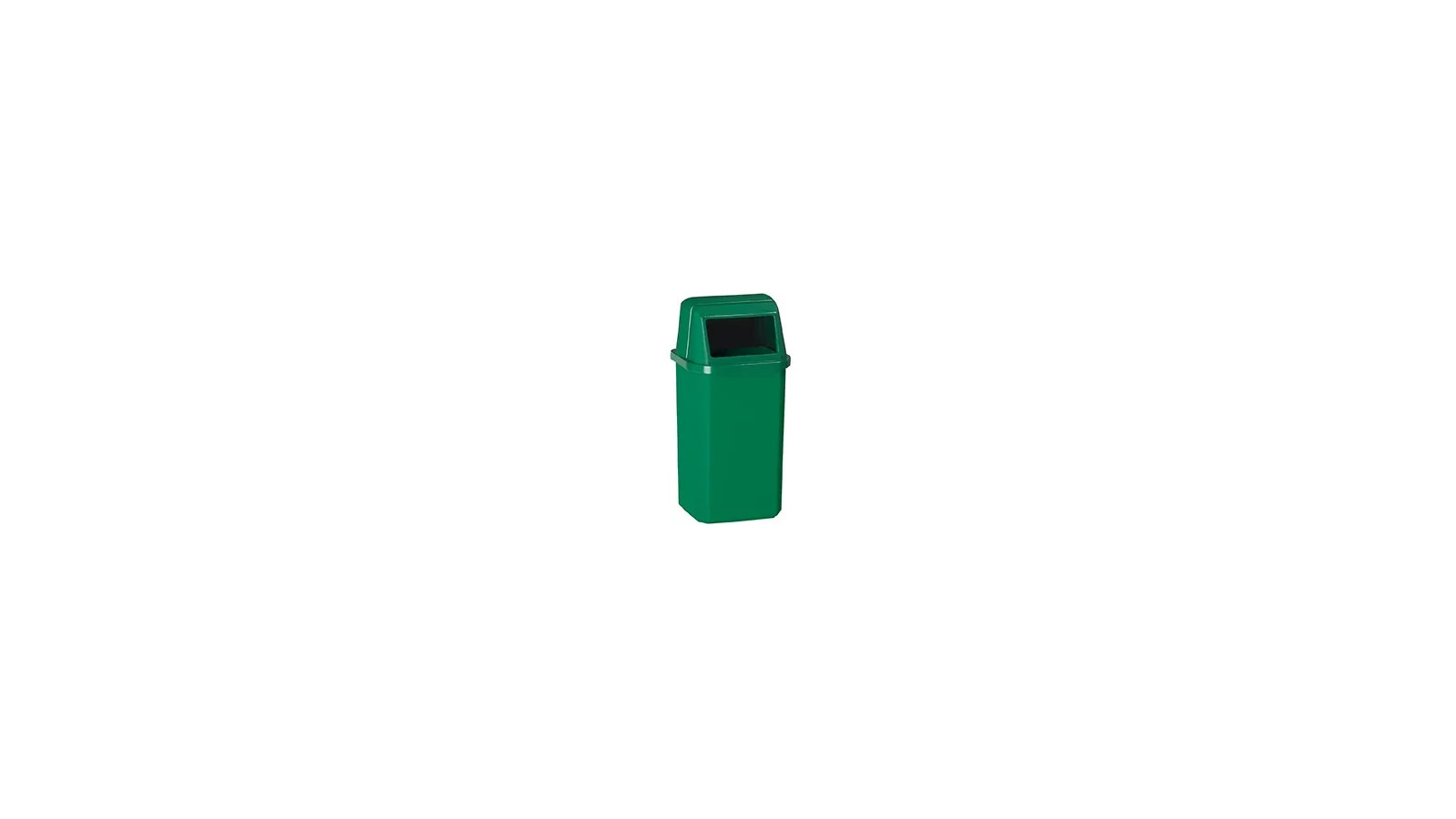 Corbeille 23L PROXIMI murale plastique vert