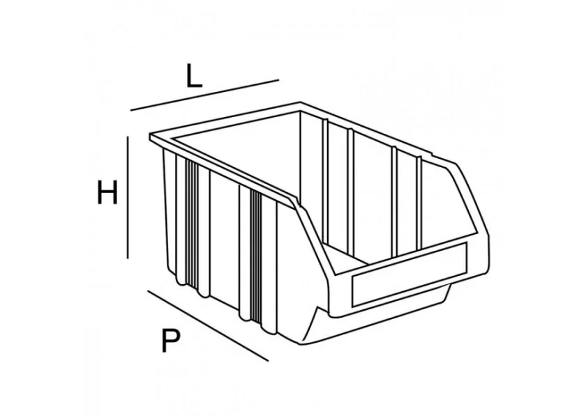 60 bacs à bec 2L Eco Concept