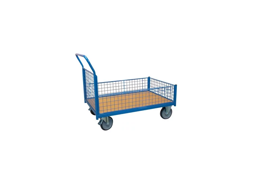 Chariot caisse grillage 1200 X 800 mm 500 kg