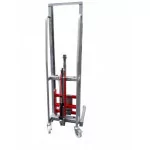 Gerbeur manuel 300 kg roulettes avant boggies Ø 80mm