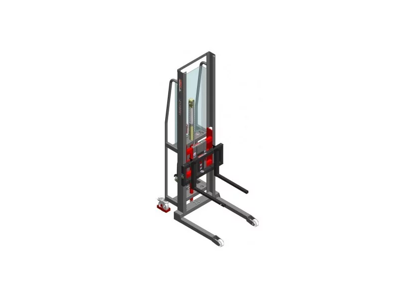 Gerbeur manuel 300 kg roulettes avant boggies Ø 80mm