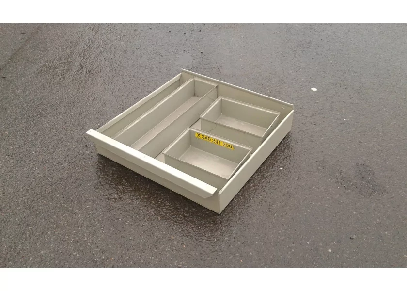 10 Bacs métallique - 10 Litres