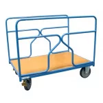 Chariot 2 ridelles en tube 1200 x 800 mm 500 kg