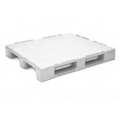 Palette plastique blanc 1200 x 1000 x 160 mm