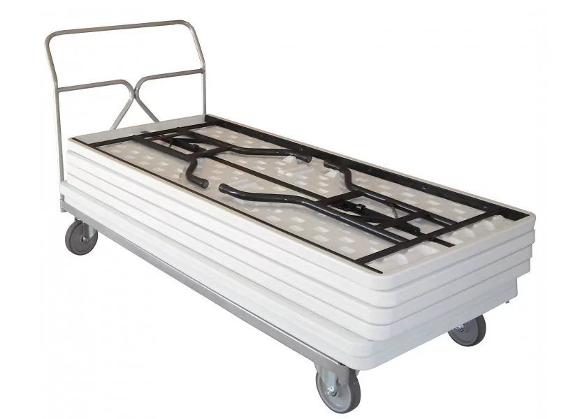 Chariot porte tables rectangulaires 400 kg