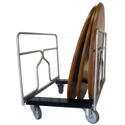 Chariot porte tables rondes ou rectangulaires 300 kg