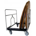 Chariot porte tables rondes ou rectangulaires 300 kg